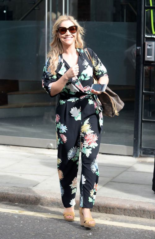 Heidi Range Leaves AOL Studio in London 1
