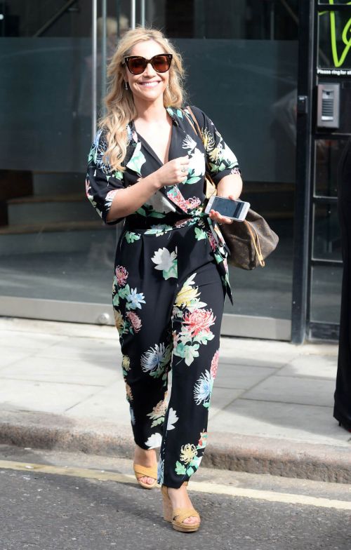 Heidi Range Leaves AOL Studio in London 4