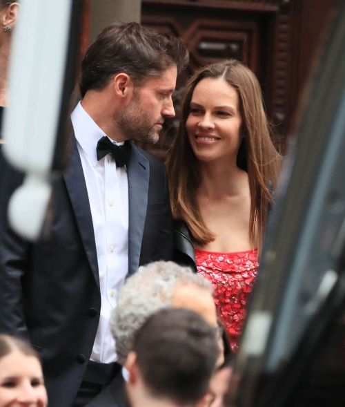 Hilary Swank at Emmy Rossum