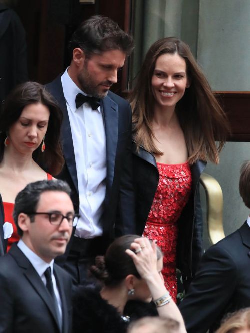 Hilary Swank at Emmy Rossum