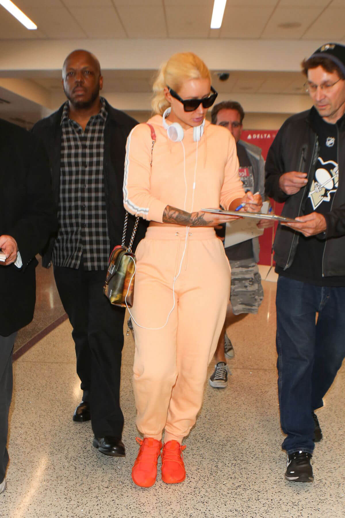 Iggy Azalea at LAX Airport in Los Angeles