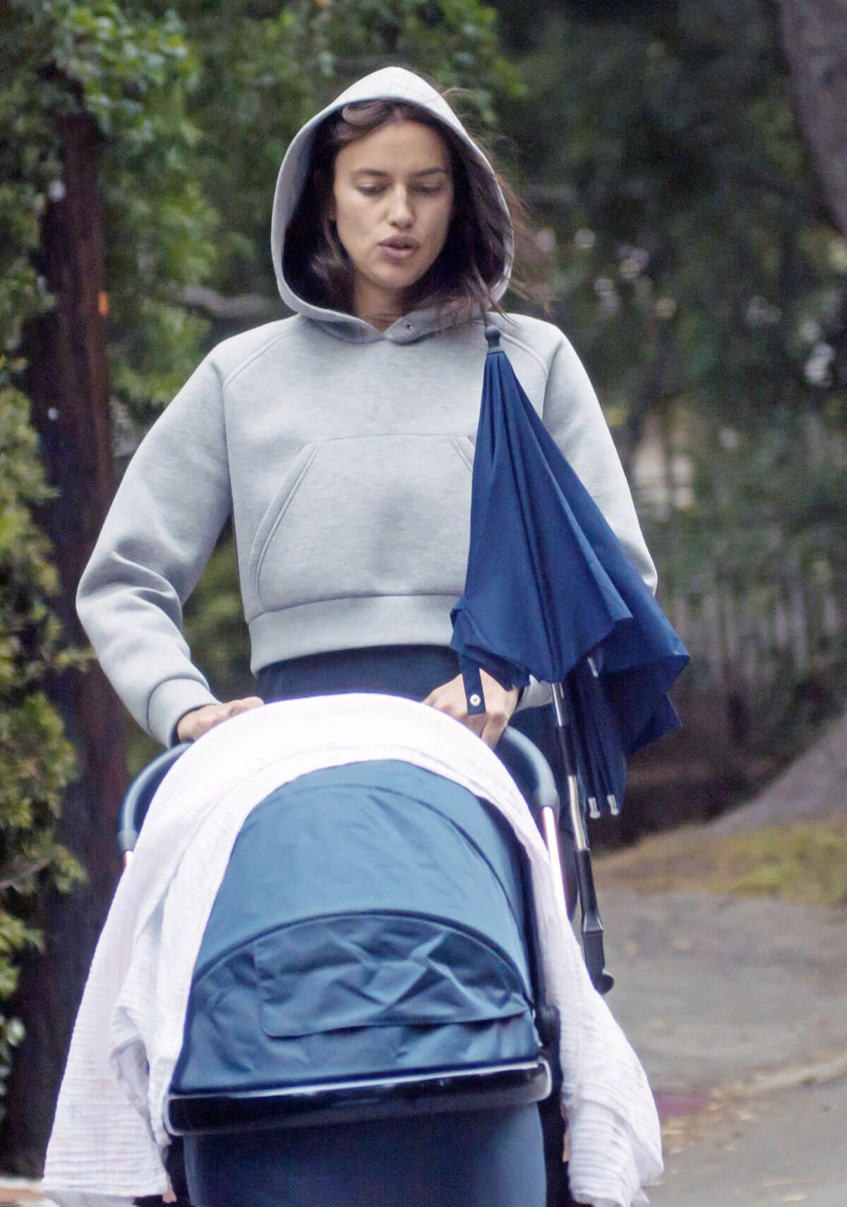 Irina Shayk Out with Her Baby in Los Angeles