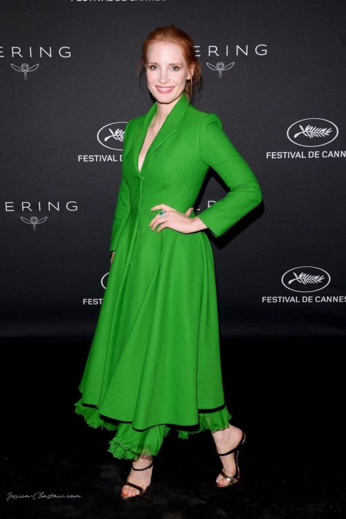 Jessica Chastain at Women in Motion Awards Dinner at 2017 Cannes Film Festival 1