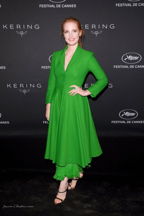 Jessica Chastain at Women in Motion Awards Dinner at 2017 Cannes Film Festival 2