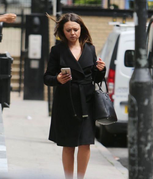 Karen Danczuk Out and About in London 4