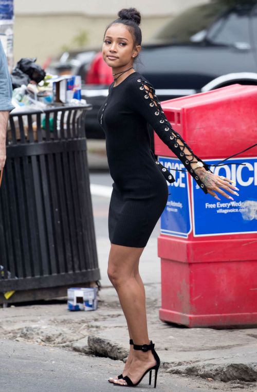 Karrueche Tran Out in New York 6