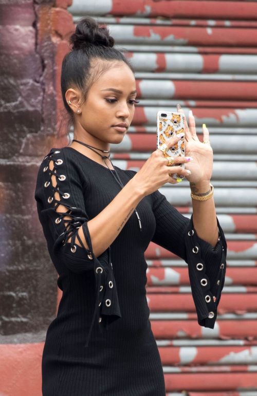 Karrueche Tran Out in New York 7