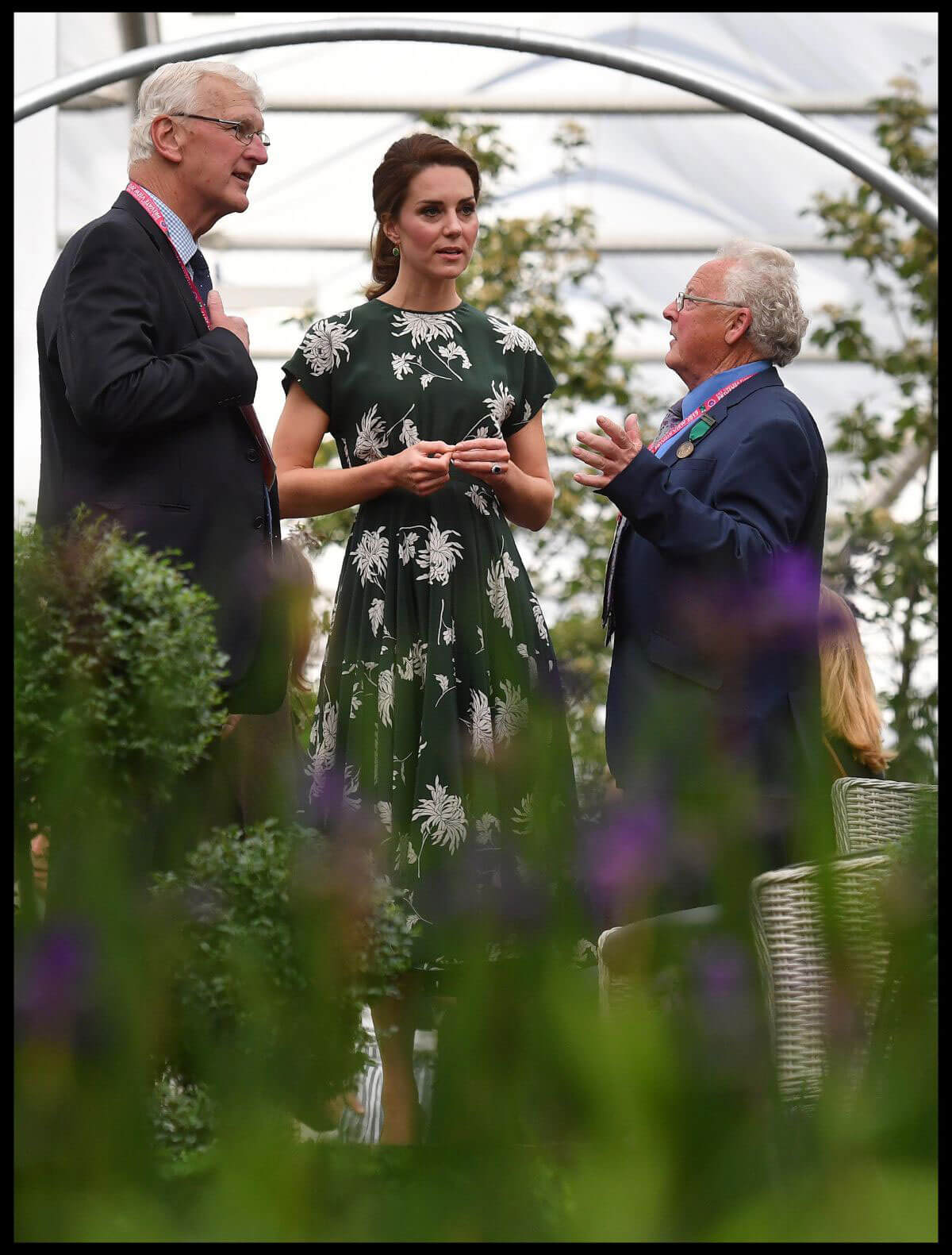 Kate Middleton at 2017 RHS Chelsea Flower Show in London