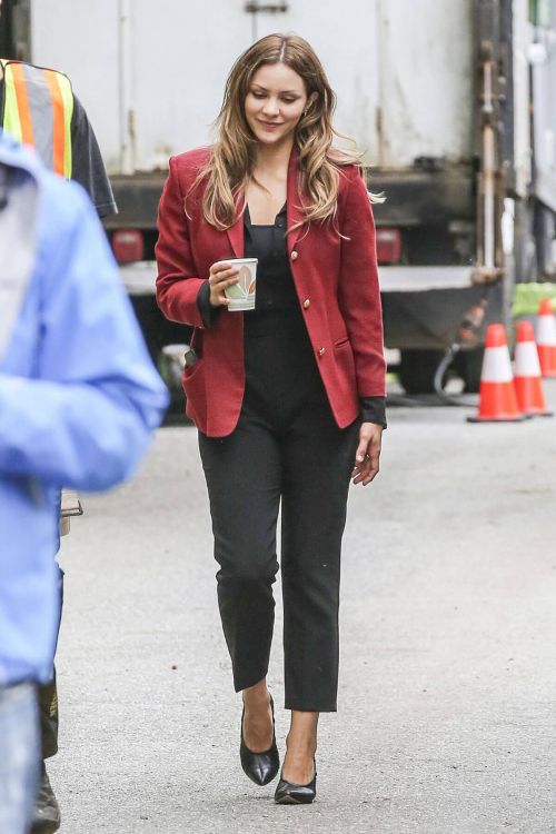 Katharine McPhee on the Set of The Lost Wife of Robert Durst in Vancouver 1