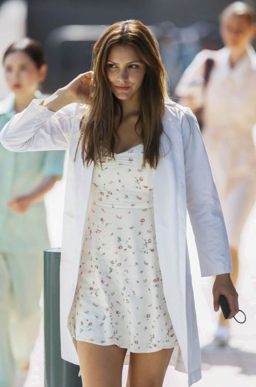 Katharine McPhee on the Set of The Lost Wife of Robert Durst in Vancouver 13
