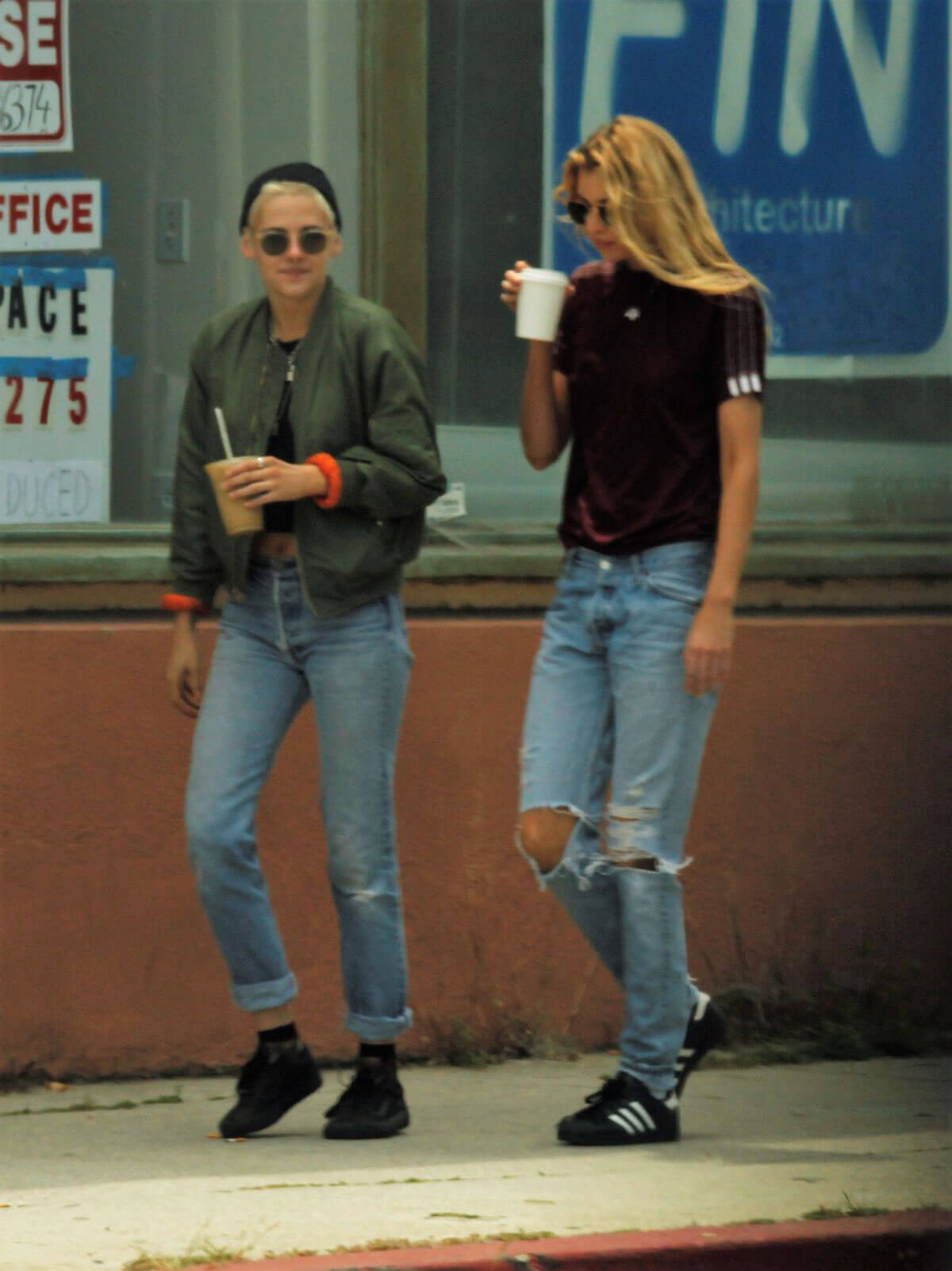 Kristen Stewart and Stella Maxwell Out in West Hollywood