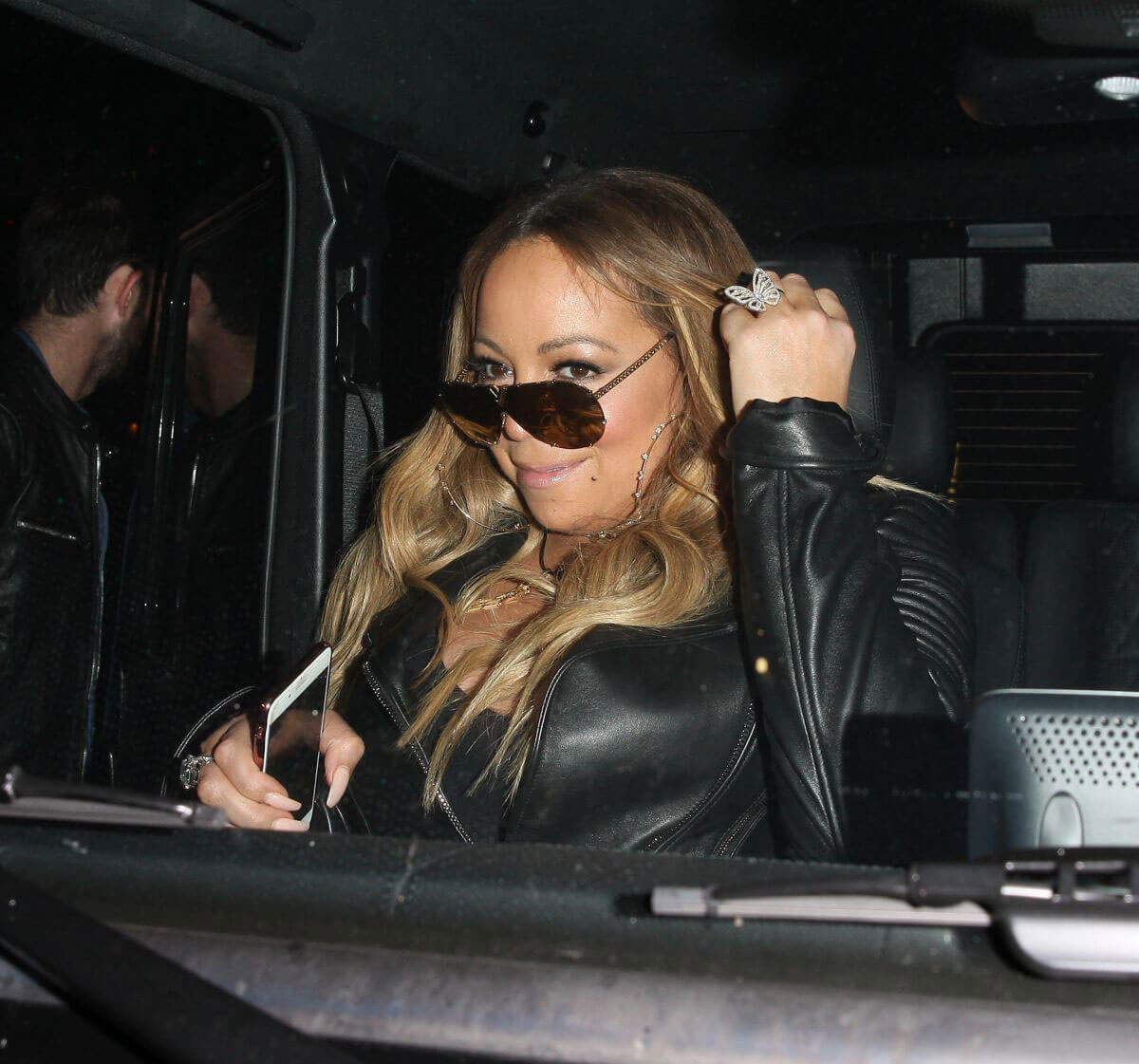 Mariah Carey at Ivy Restaurant in Beverly Hills 7