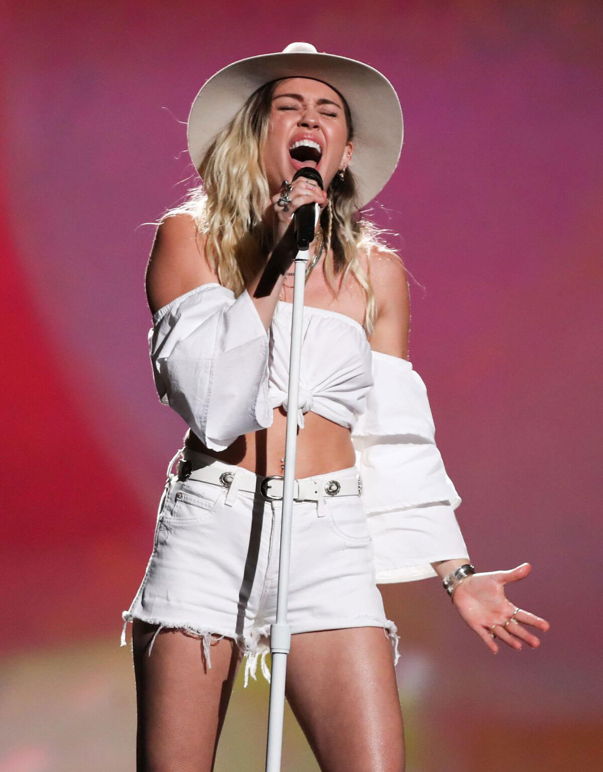 Miley Cyrus Performs at 2017 Billboard Music Awards in Las Vegas