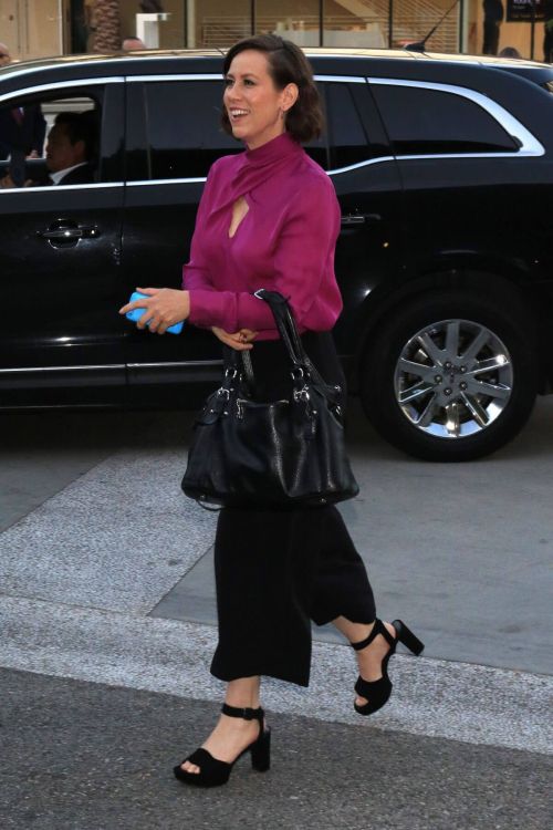 Miriam Shor Arrives at Saban Media Center in Hollywood 5