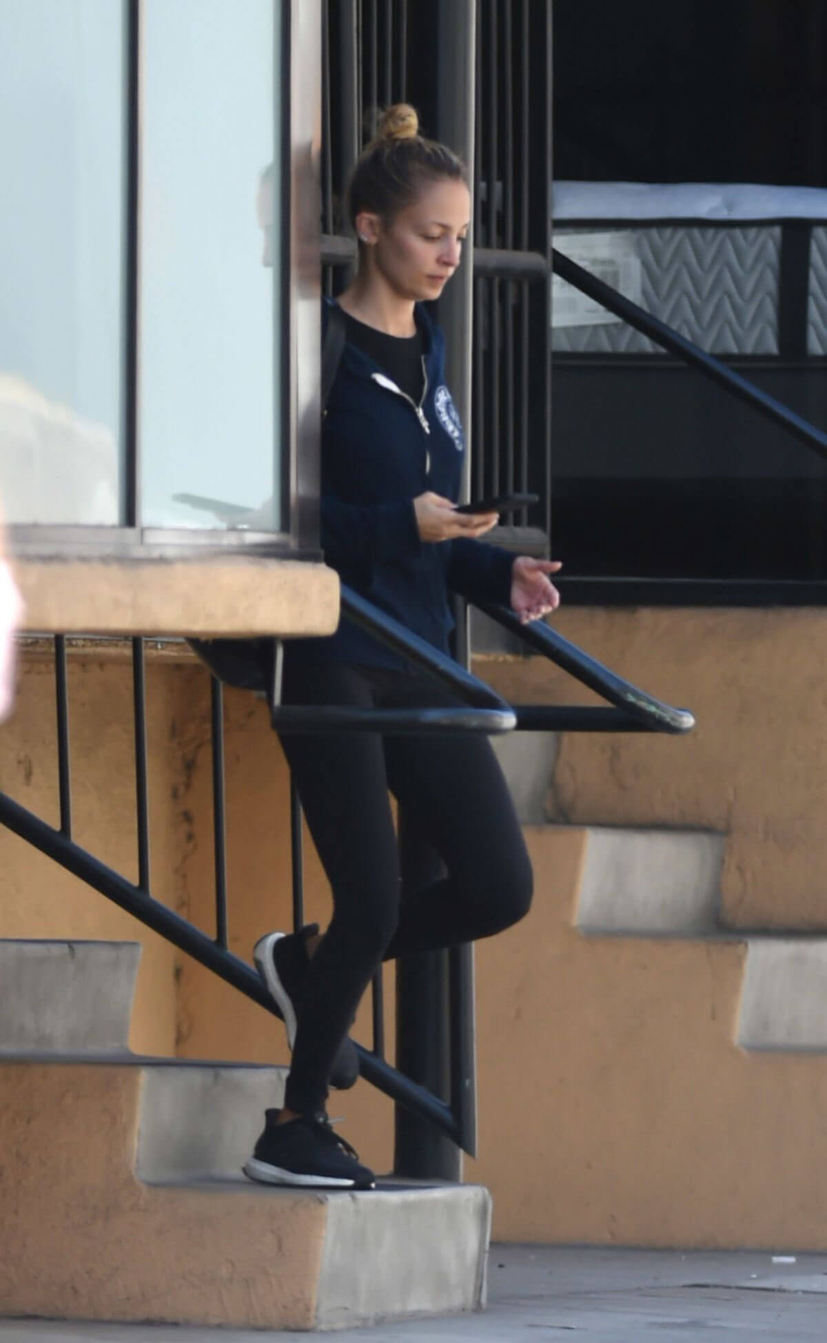 Nicole Richie Leaves a Gym in Los Angeles