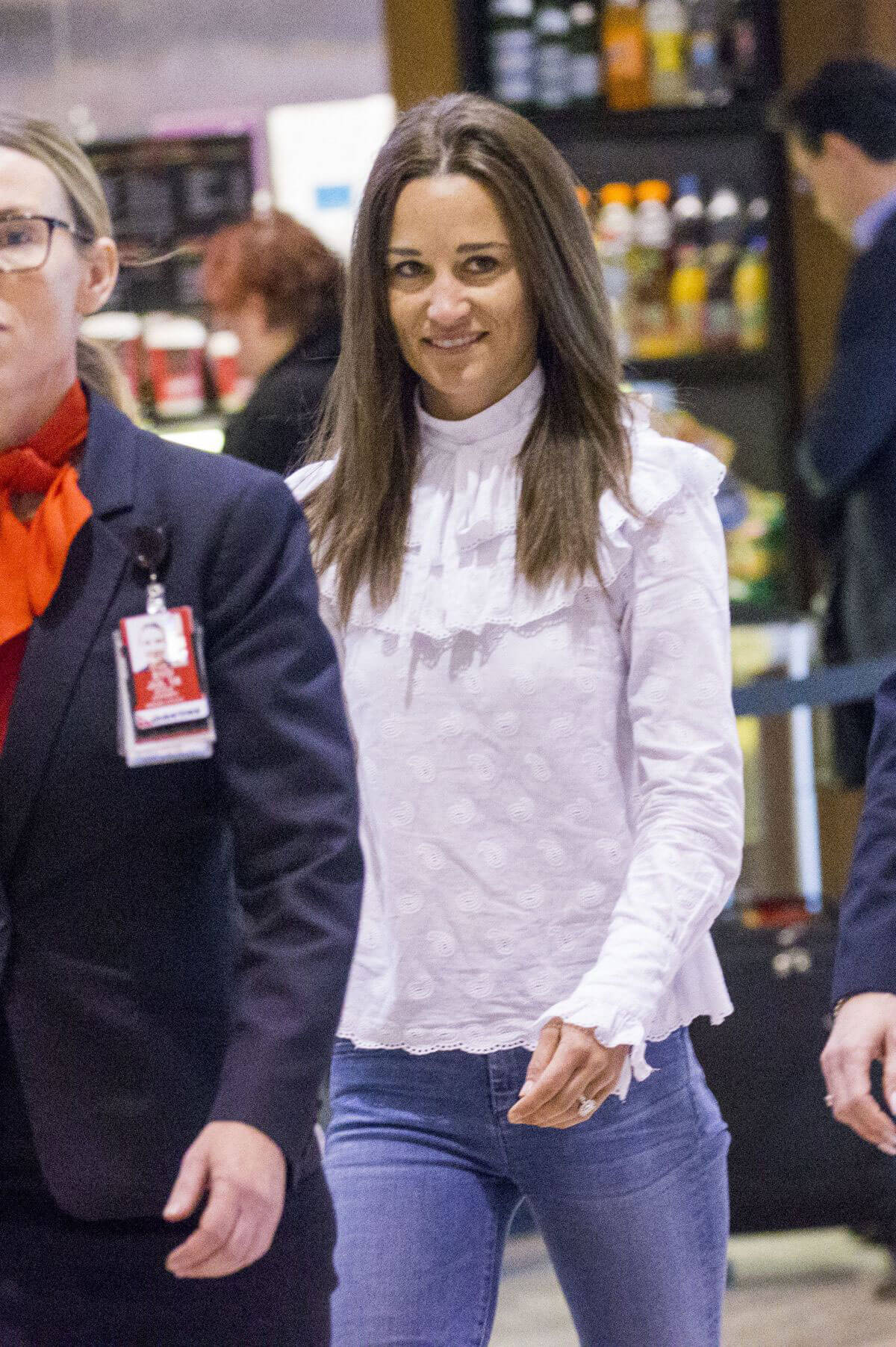 Pippa Middleton at Darwin Airport in Australia