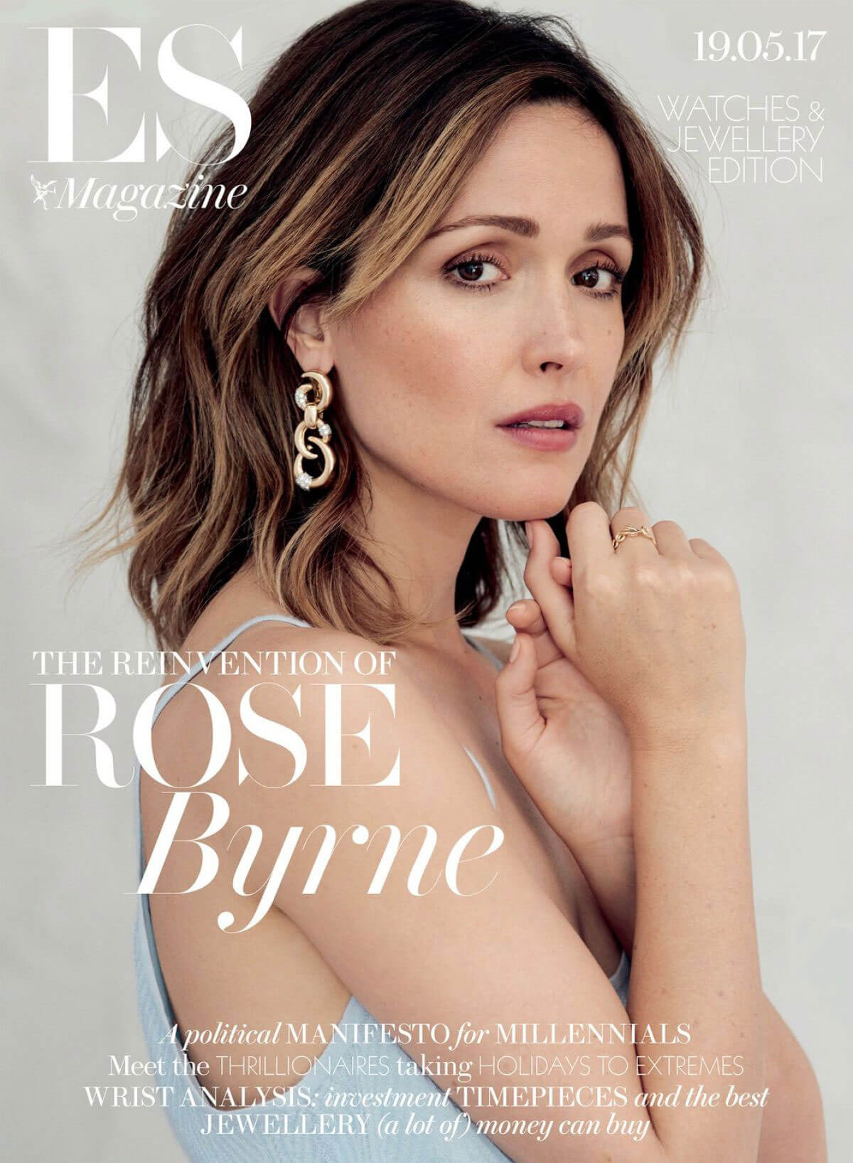 Rose Byrne in Evening Standard Magazine, May 2017