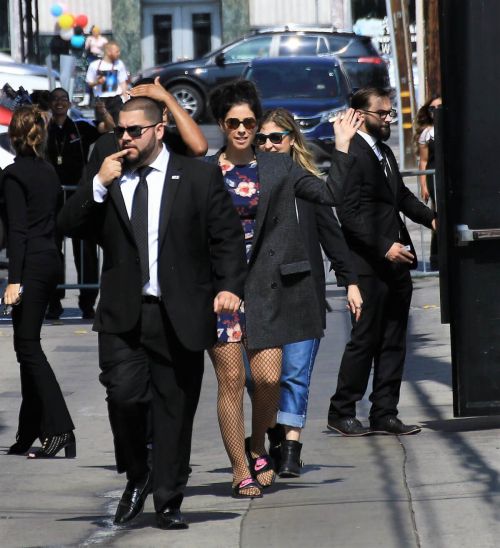 Sarah Silverman Arrives at Jimmy Kimmel Live in Hollywood 1