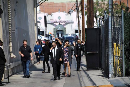 Sarah Silverman Arrives at Jimmy Kimmel Live in Hollywood 2