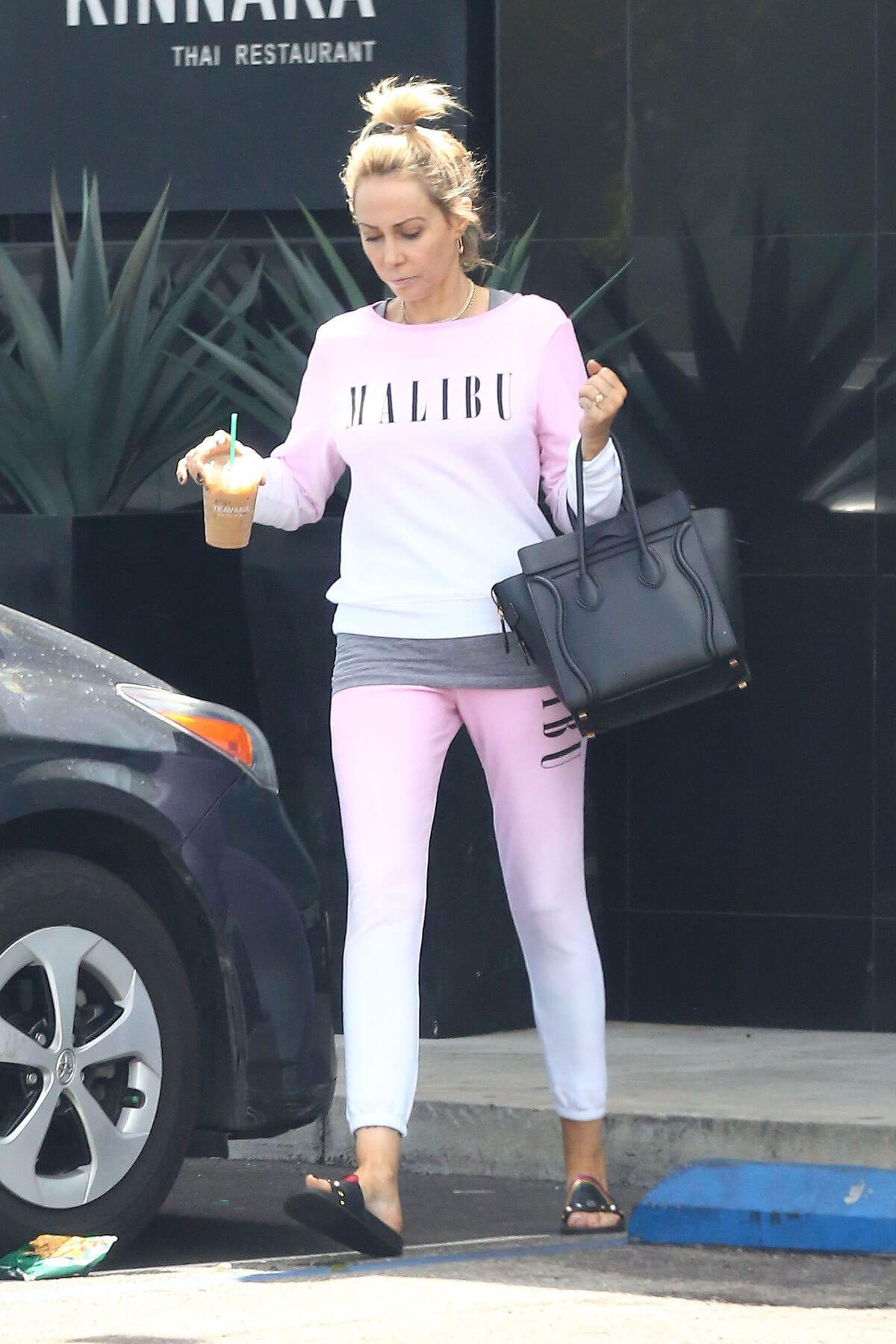 TISH CYRUS Out and About in Van Nuys