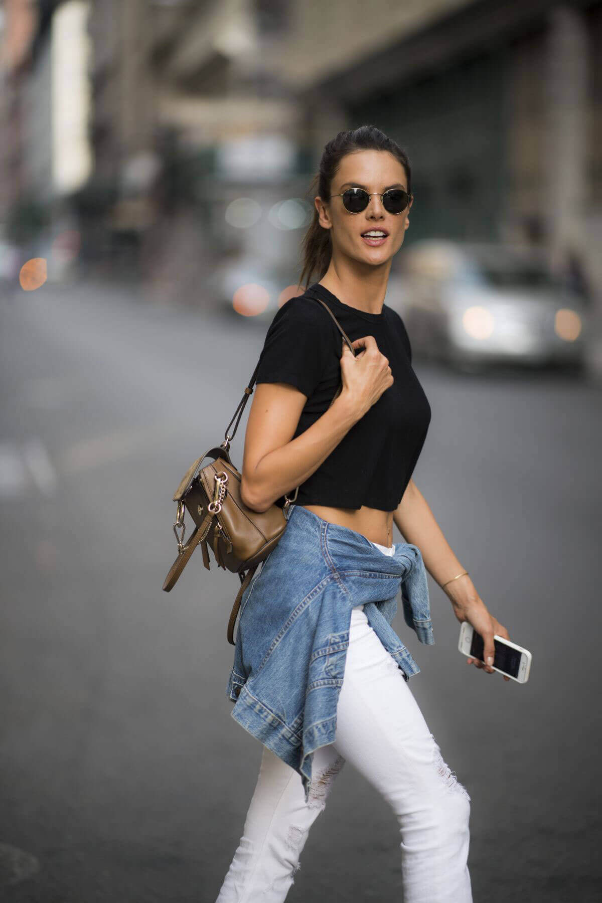 Alessandra Ambrosio Photos Out and About in New York
