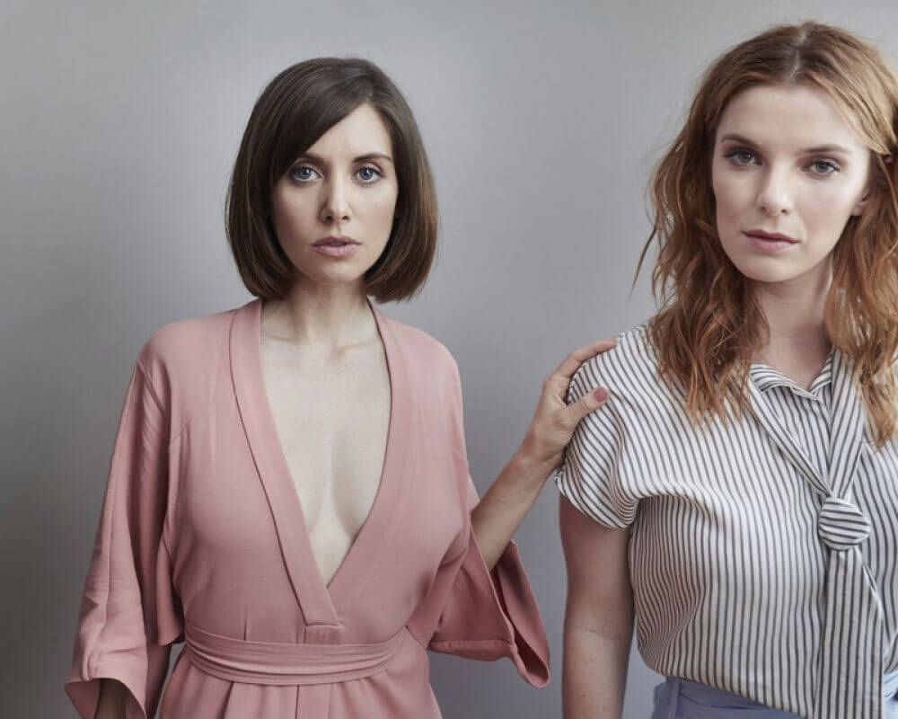 Alison Brie and Betty Gilpin Photoshoot for W Magazine July 2017