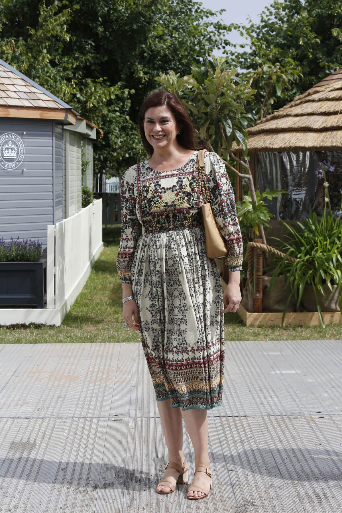 Amanda Lamb Stills at Hampton Court Flower Show in London