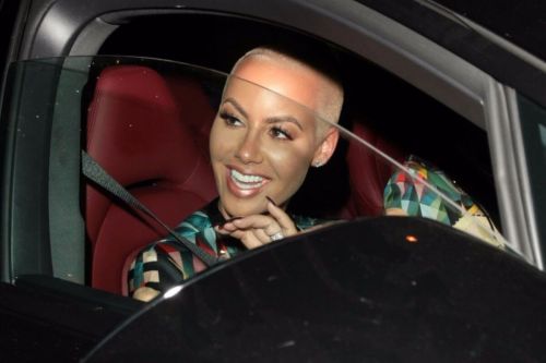Amber Rose Stills Leaves Peppermint Club in West Hollywood 2