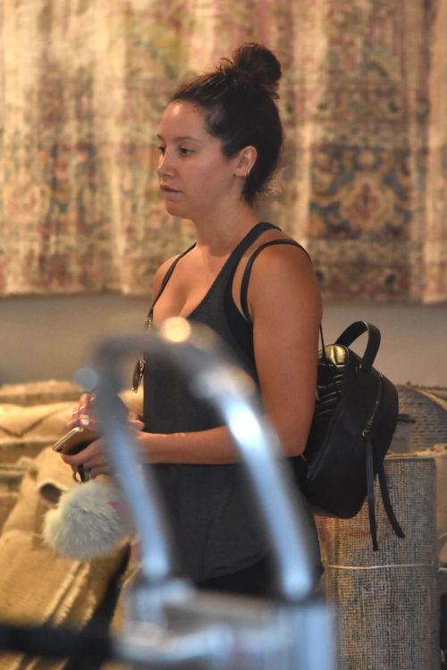 Ashley Tisdale Stills Heading to a Gym in Studio City 12