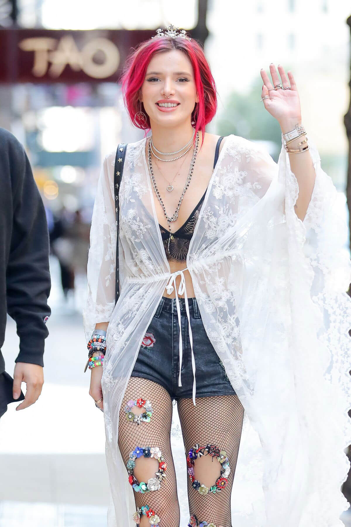 Bella Thorne and Prince Fox Stills Out in New York 16