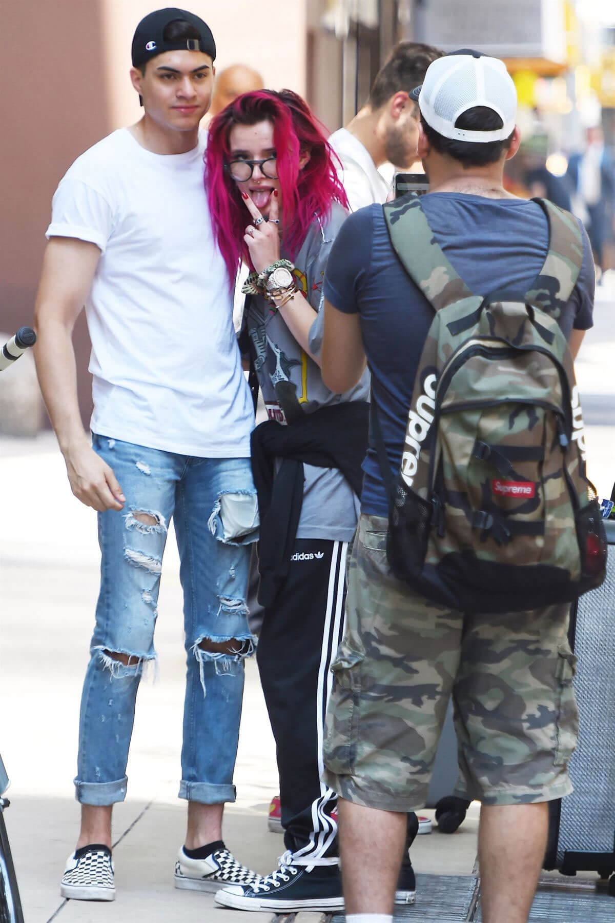 Bella Thorne and Prince Fox Stills Out in New York 32