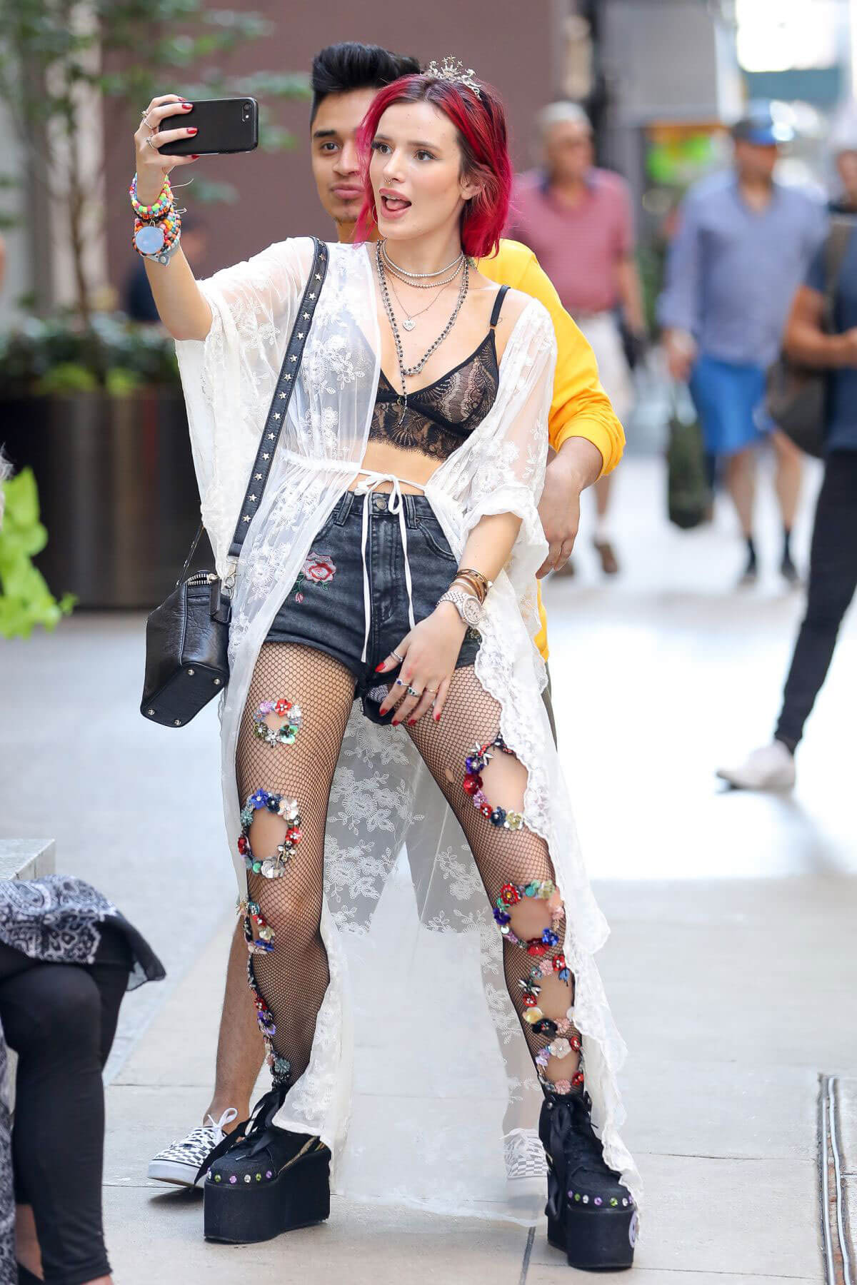 Bella Thorne and Prince Fox Stills Out in New York 5