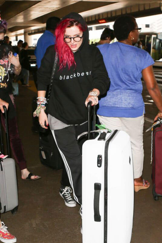 Bella Thorne Stills at LAX Airport in Los Angeles