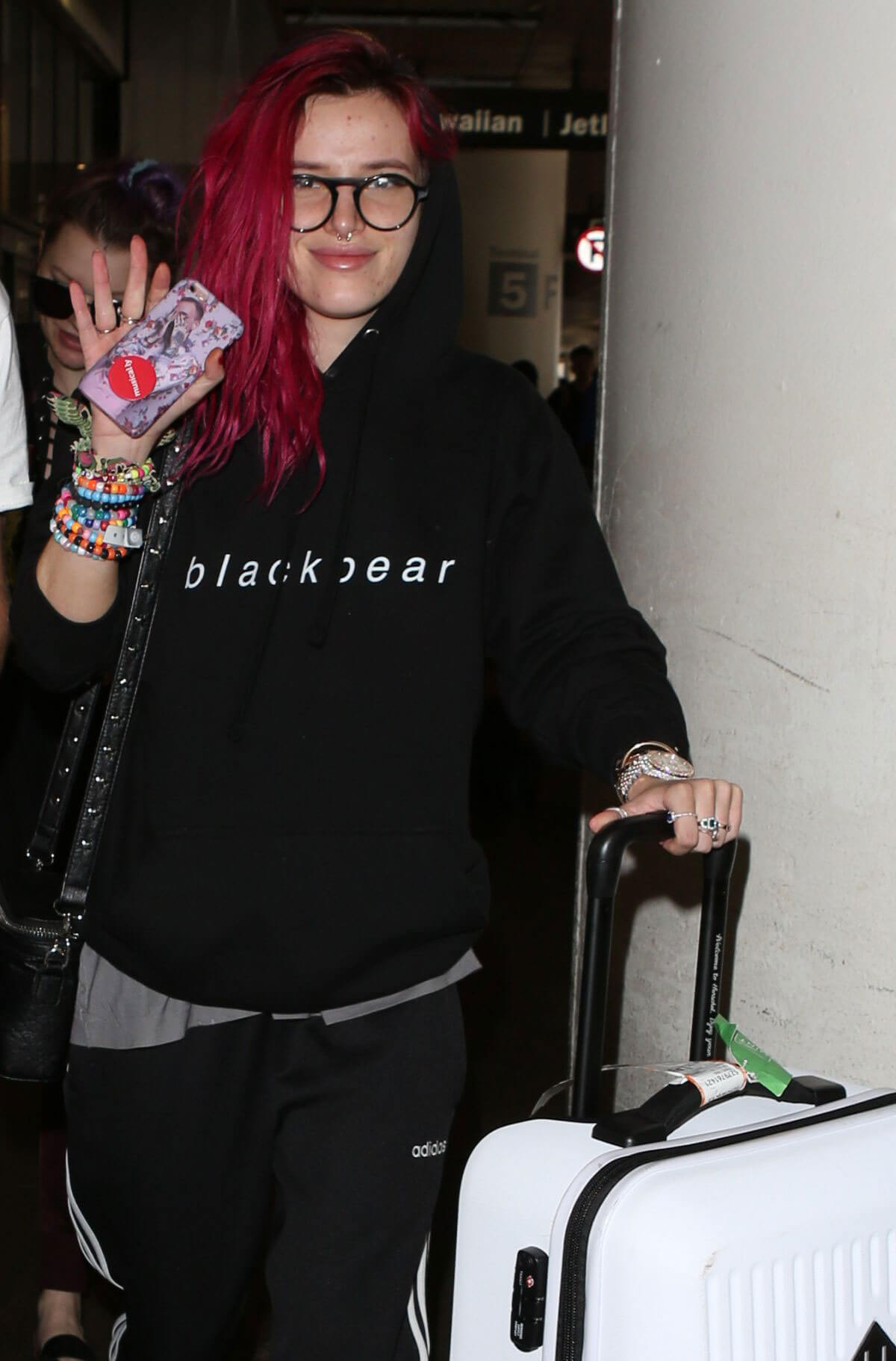 Bella Thorne Stills at LAX Airport in Los Angeles 7