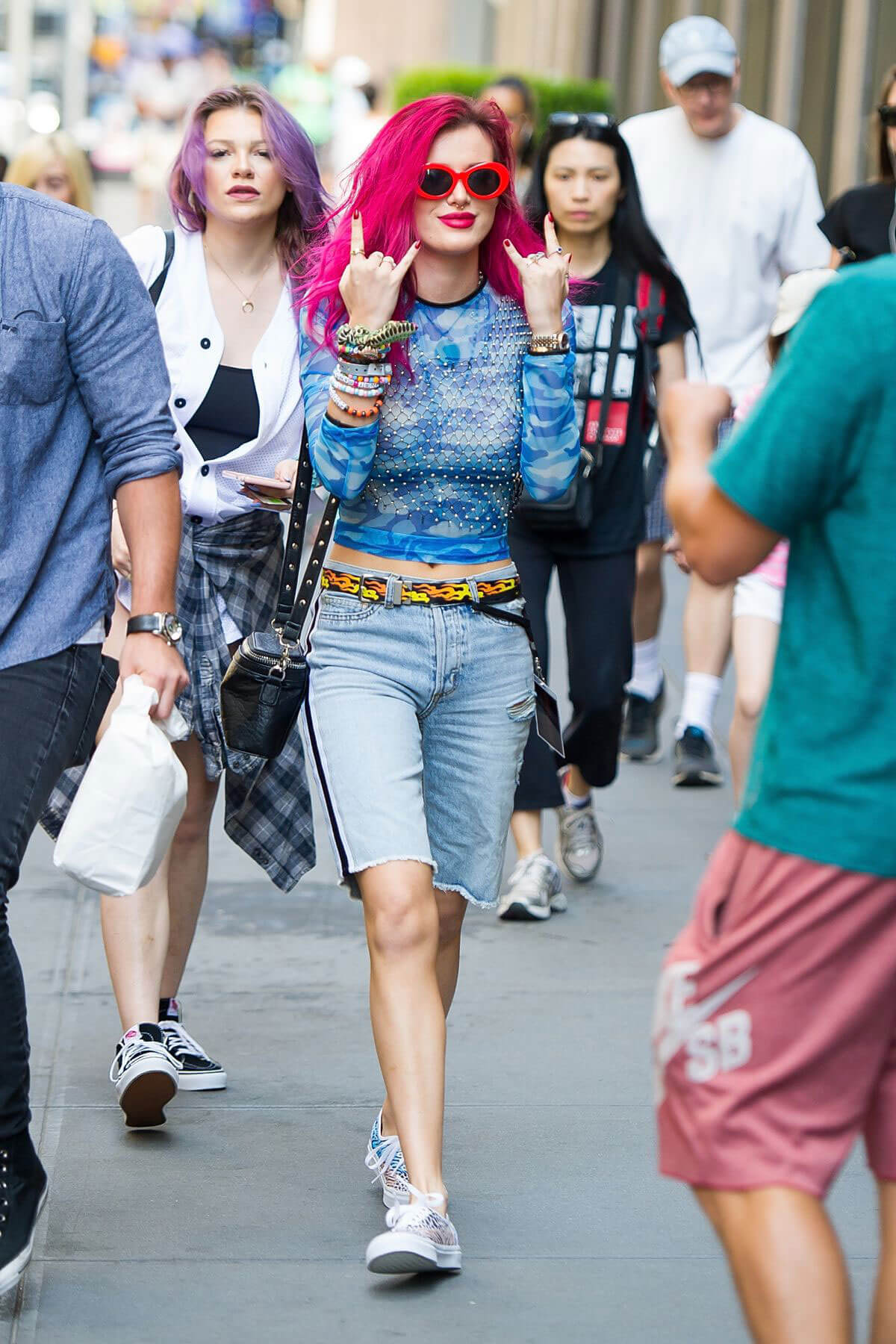 Bella Thorne Stills Out and About in New York 13
