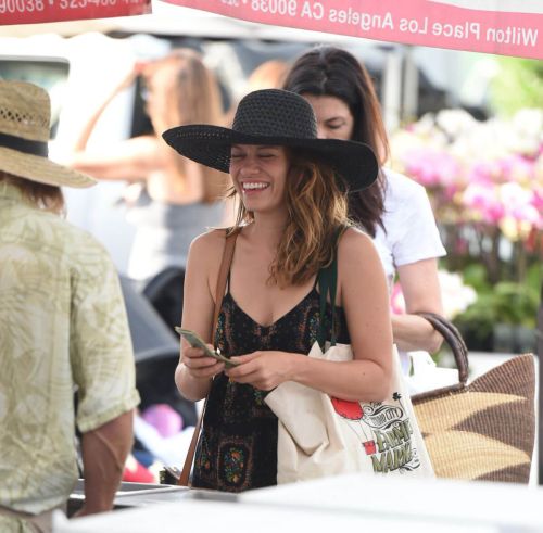 Bethany Joy Lenz Stills Shopping at Farmers Market in Los Angeles 2