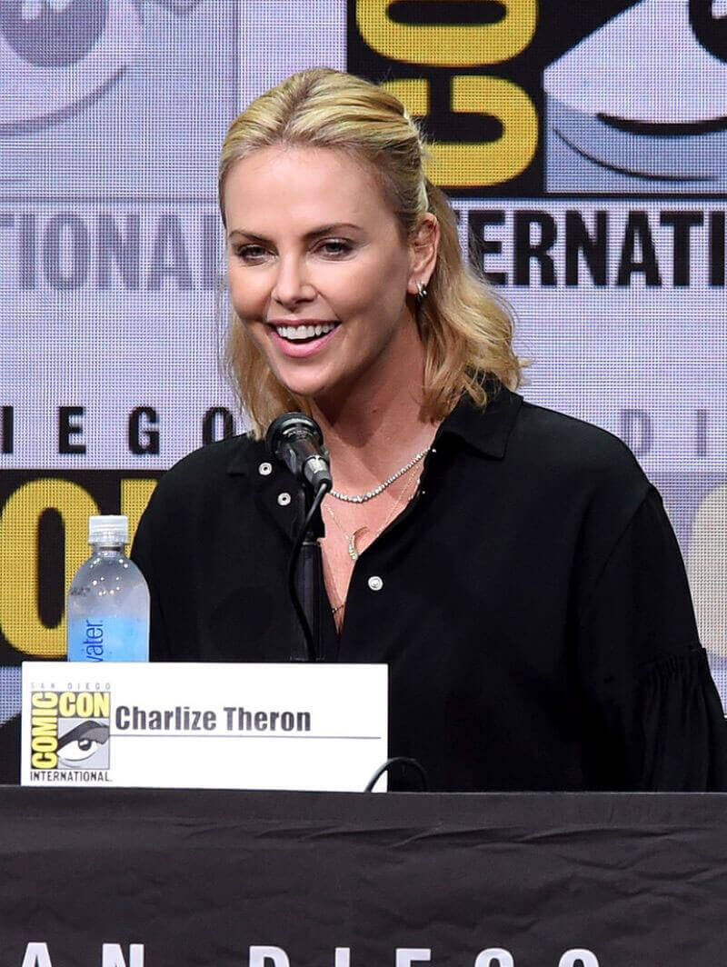 Charlize Theron at EW