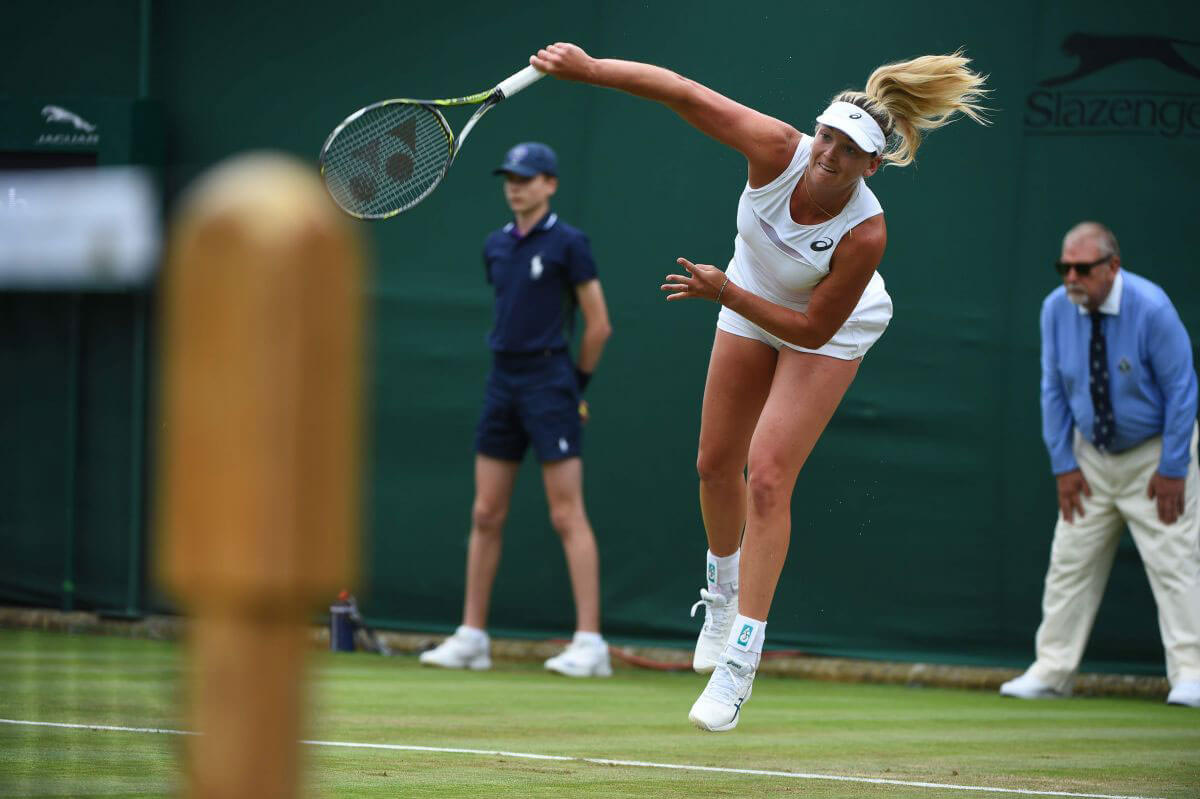 Coco Vandeweghe Stills at Wimbledon Championships