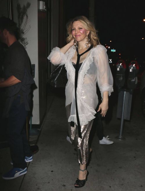 Courtney Love Stills at Catch LA in West Hollywood 3