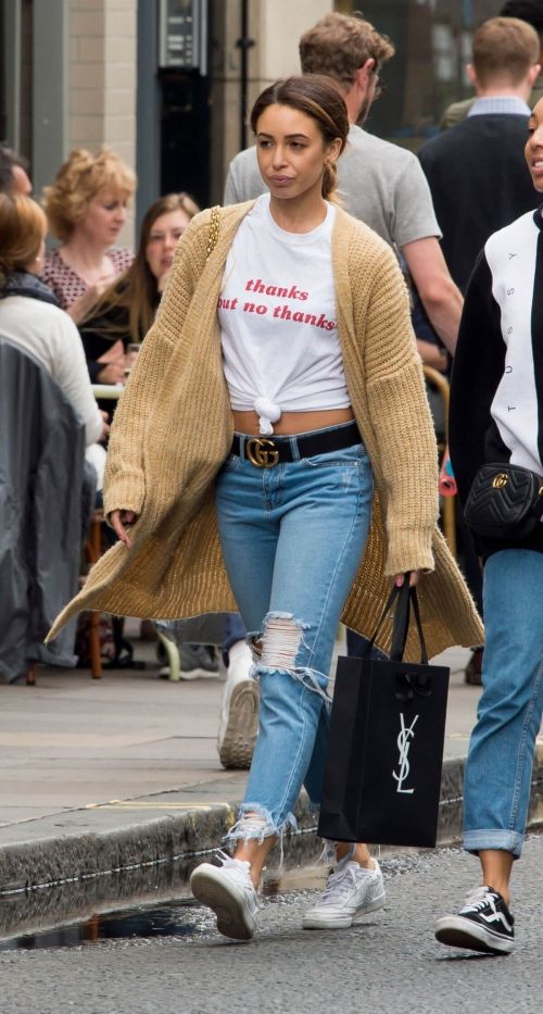 Danielle Peazer Out and About in London Photos 2