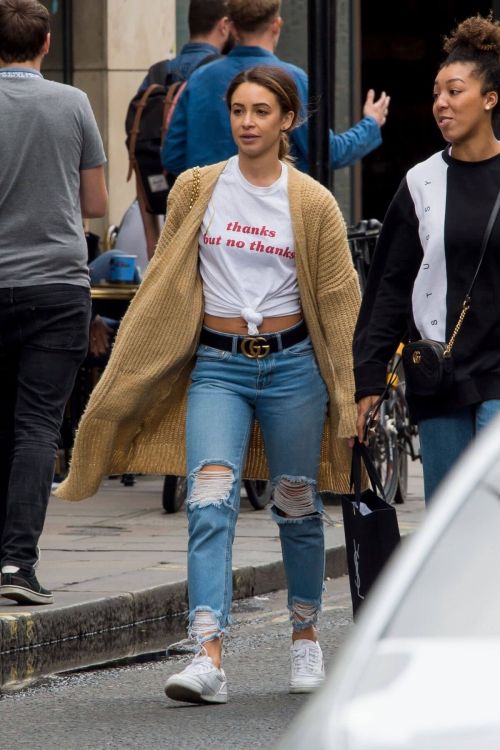 Danielle Peazer Out and About in London Photos 8