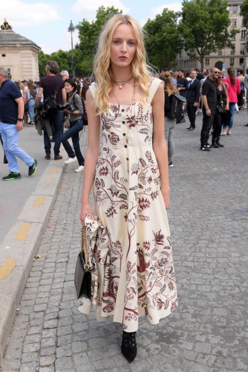 Daria Strokous Stills at Christian Dior Show at Haute Couture Fashion Week in Paris 1