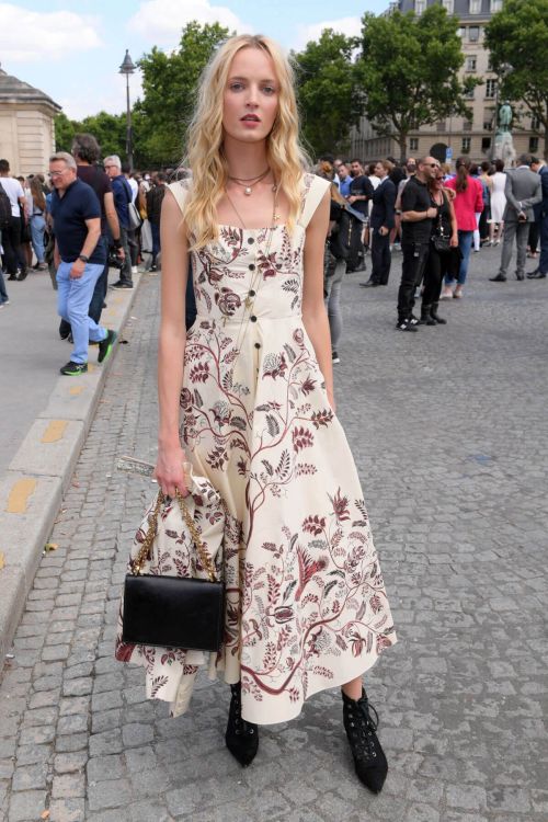 Daria Strokous Stills at Christian Dior Show at Haute Couture Fashion Week in Paris 2