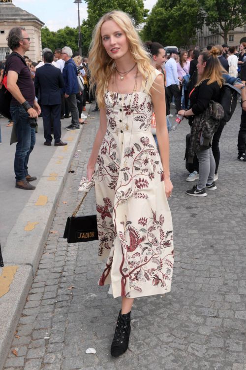 Daria Strokous Stills at Christian Dior Show at Haute Couture Fashion Week in Paris 3