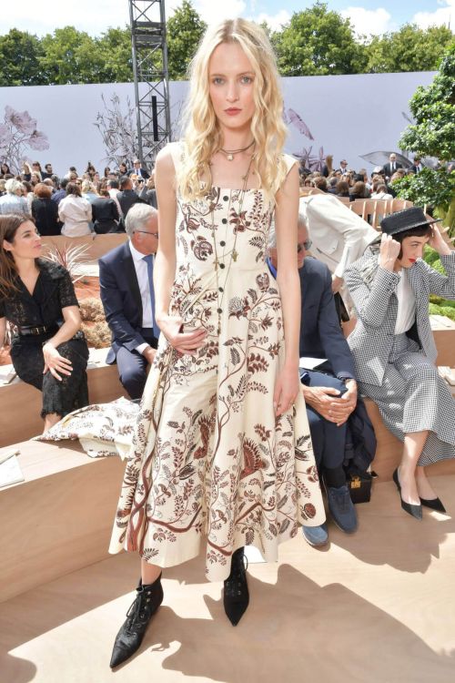 Daria Strokous Stills at Christian Dior Show at Haute Couture Fashion Week in Paris 5
