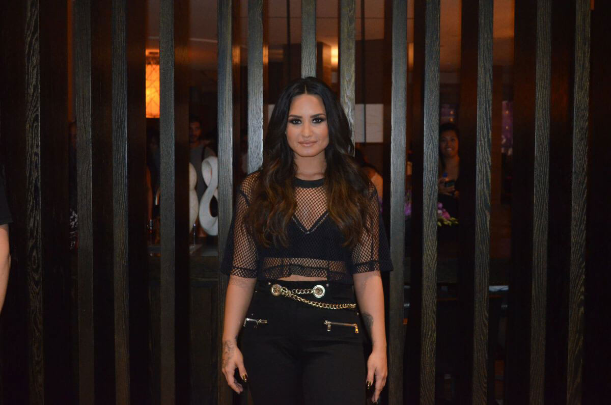Demi Lovato Stills at XS Nightclub in Las Vegas