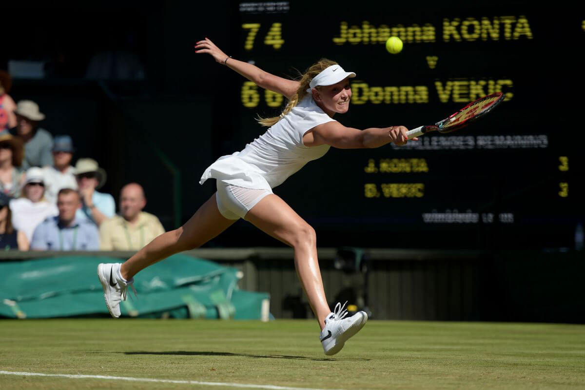 Donna Vekic Stills at Wimbledon Championships