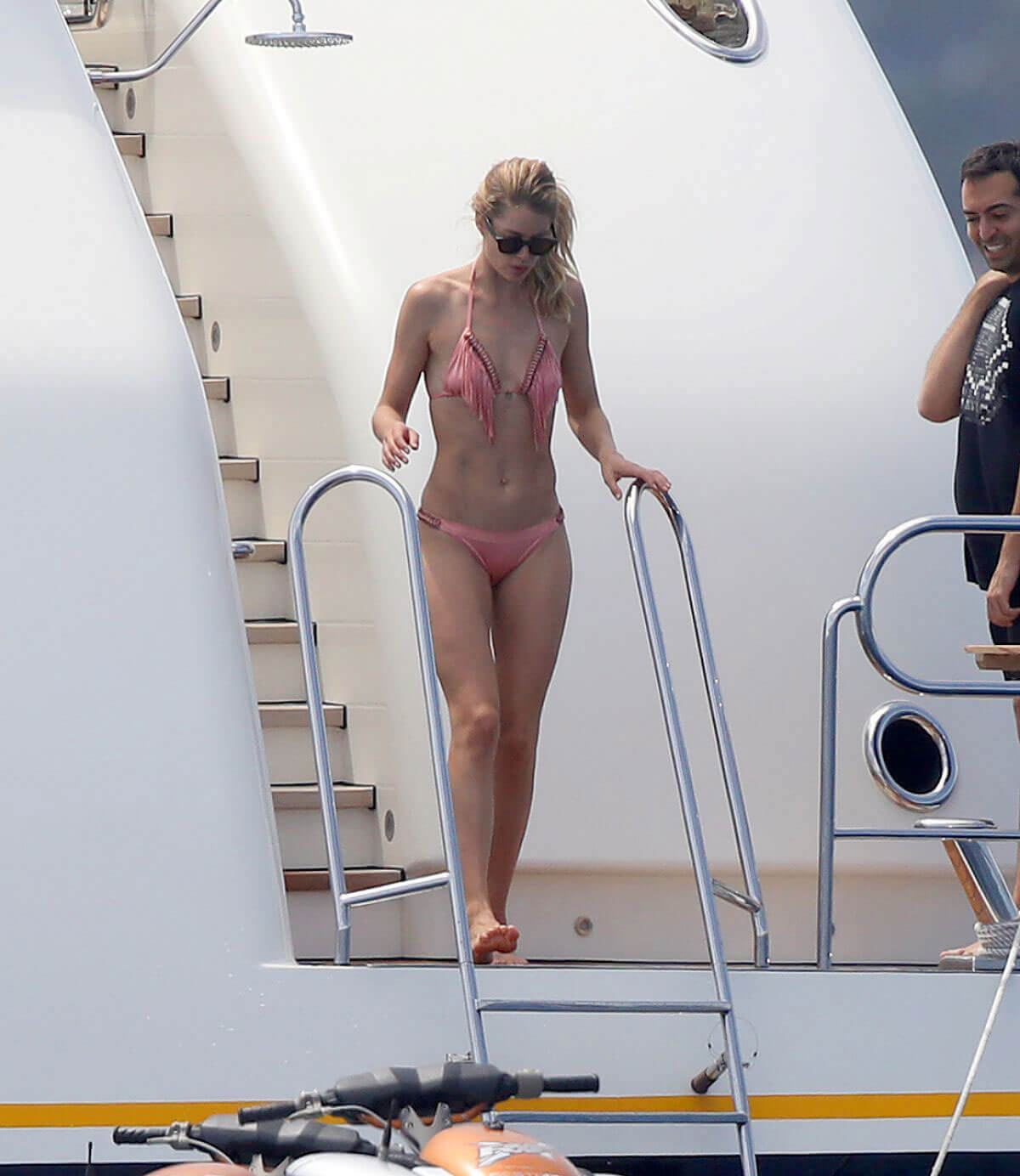 Doutzen Kroes in Bikini on a Yacht in France Photos