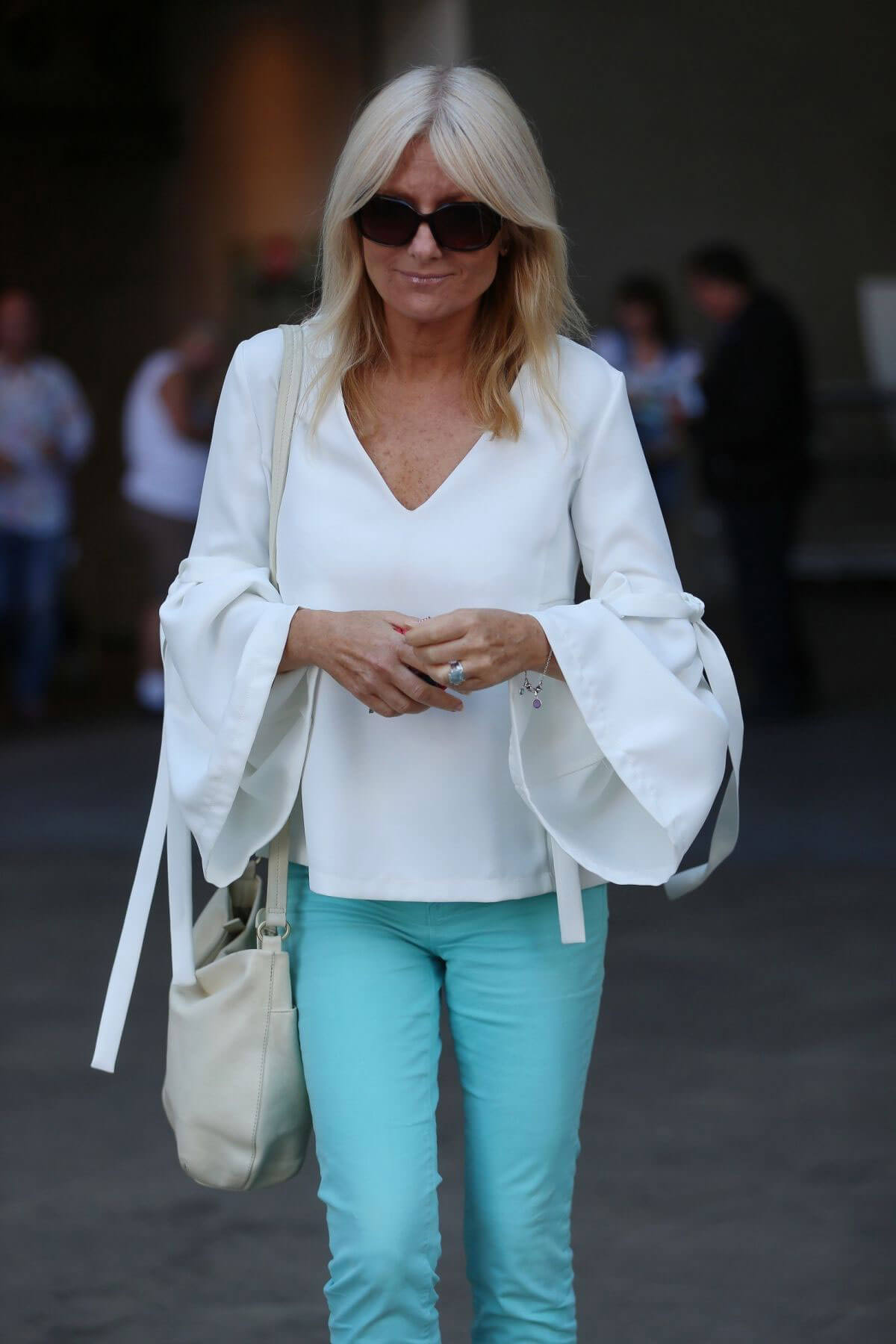 Gaby Roslin Stills Leaves BBC Studios in London