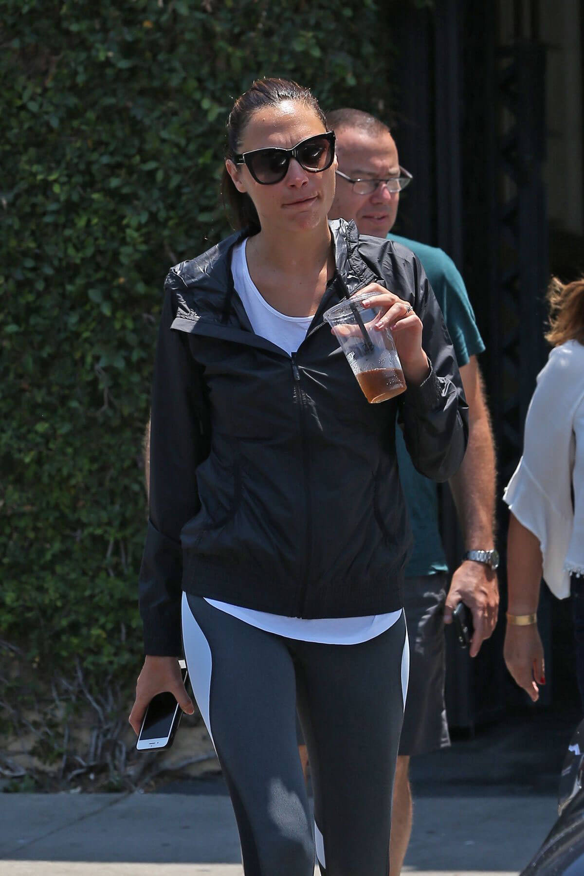 Gal Gadot Stills Out for Coffee in West Hollywood